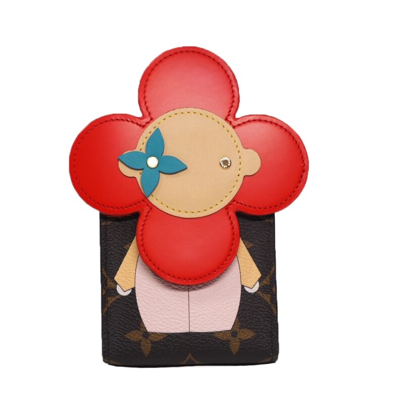 Louis Vuitton GI0446 Monogram canvas/ Monogram Flower Vivienne playing cards and pouch -0