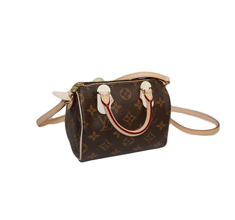 Louis Vuitton M61252 Monogram Canvas Nano Speedy Mini