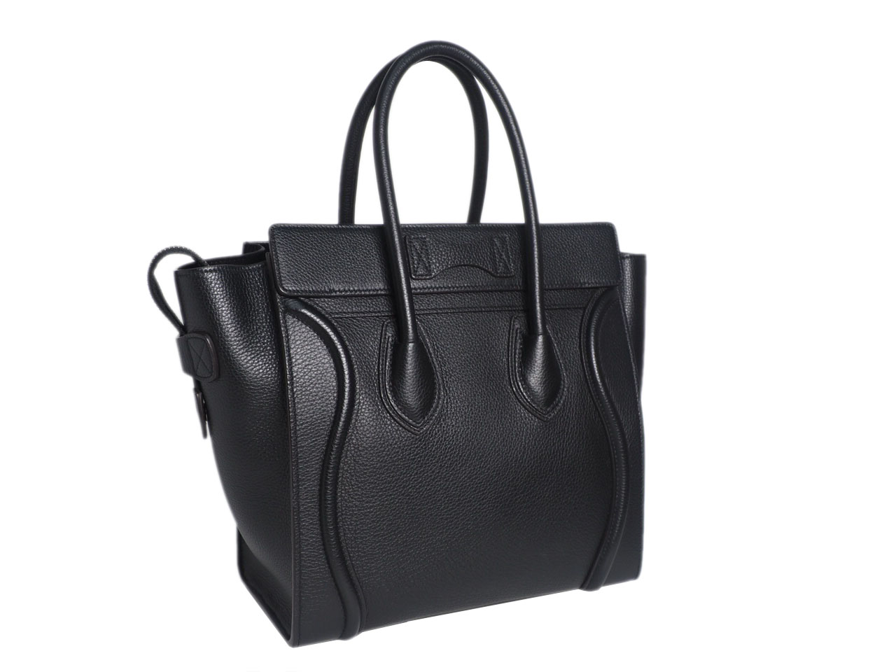 Celine 167793HSC.38NO Black Micro Luggage Tote - Image 4