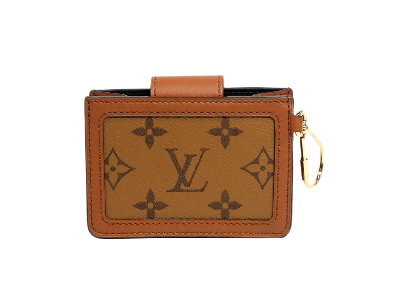 Louis Vuitton M68751 Monogram Reverse Canvas Dauphine key and Multicard Wallet - Image 2
