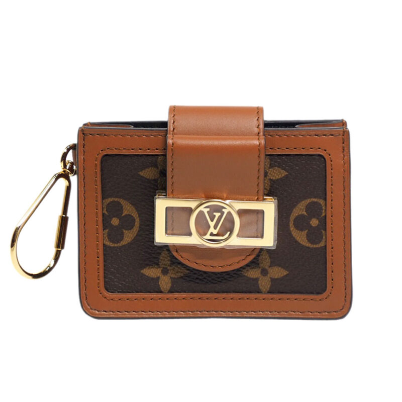 Louis Vuitton M68751 Monogram Reverse Canvas Dauphine key and Multicard Wallet
