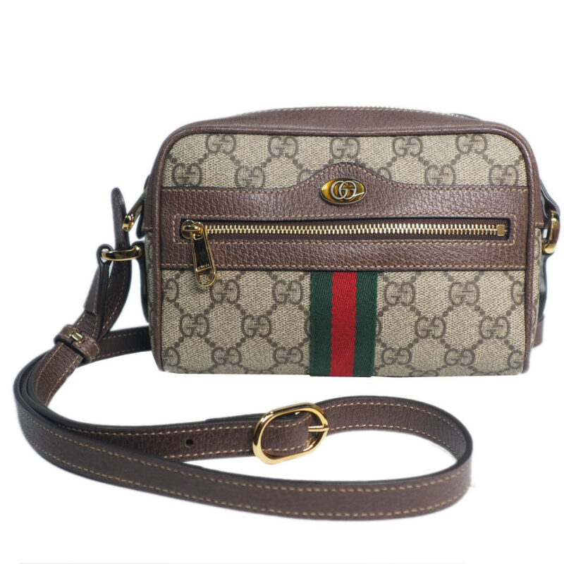 Gucci 517350 GG Supreme Crossbody Bag with Dustbag