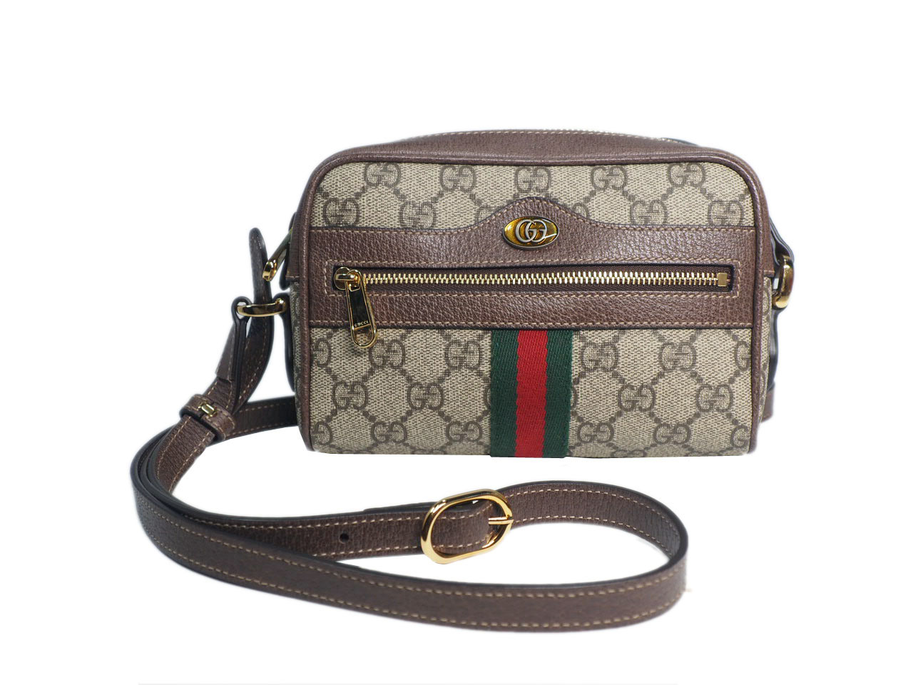 Gucci 517350 GG Supreme Crossbody Bag with Dustbag