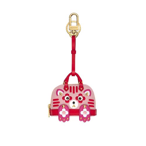 Louis Vuitton M68453 Wild Puppet Alma Cat Bag Charm and Key Holder