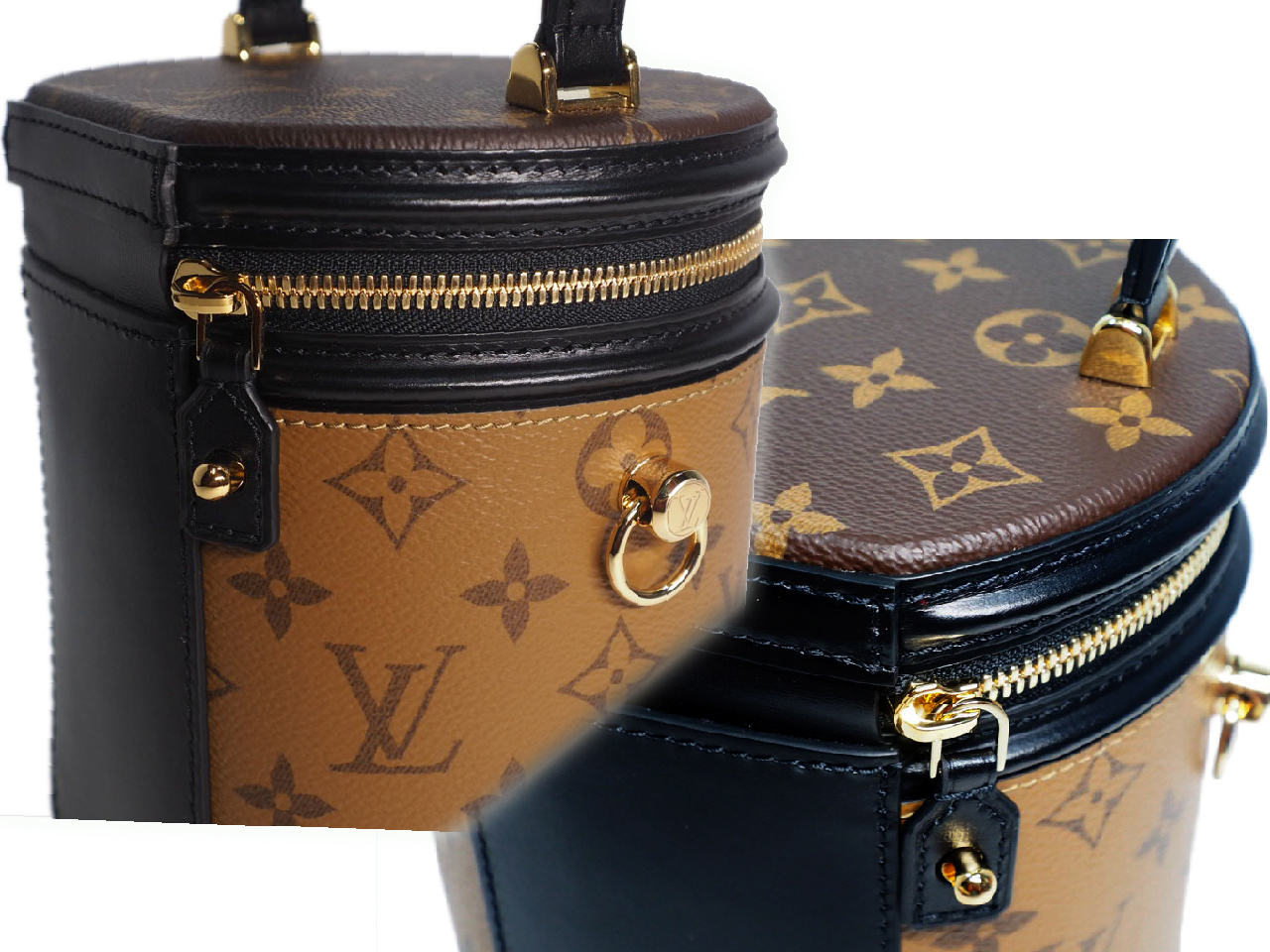 Louis Vuitton M43986 Monogram Reverse Canvas Cannes Crossbody Bag - Image 6