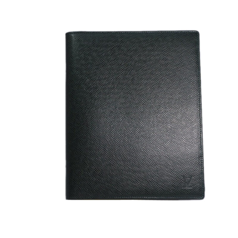 Louis Vuitton R20409 Green Taiga Leather Desk Agenda Cover ( MI0988)