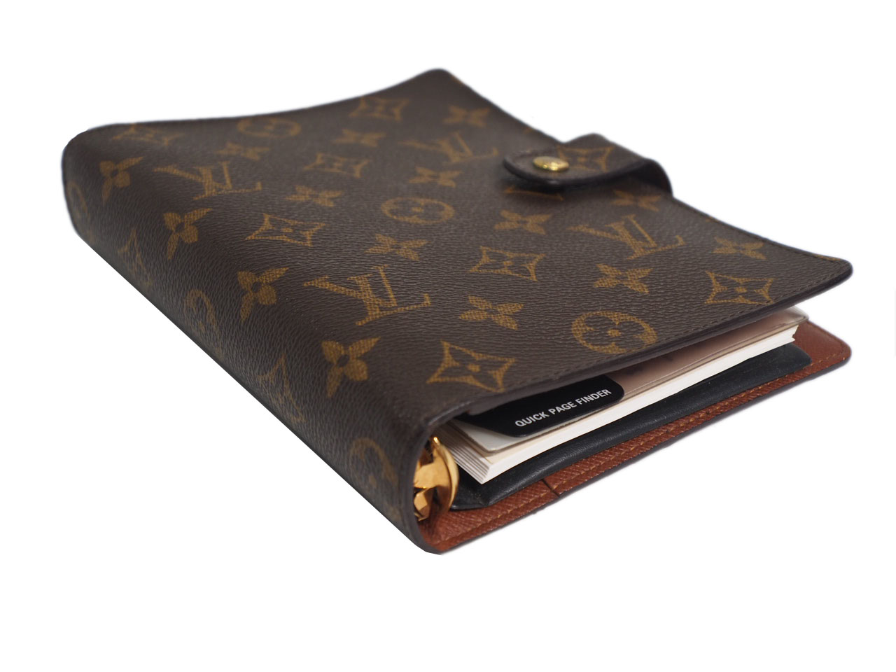 Louis Vuitton R20105 Monogram Canvas Medium Ring Agenda Cover - Image 13