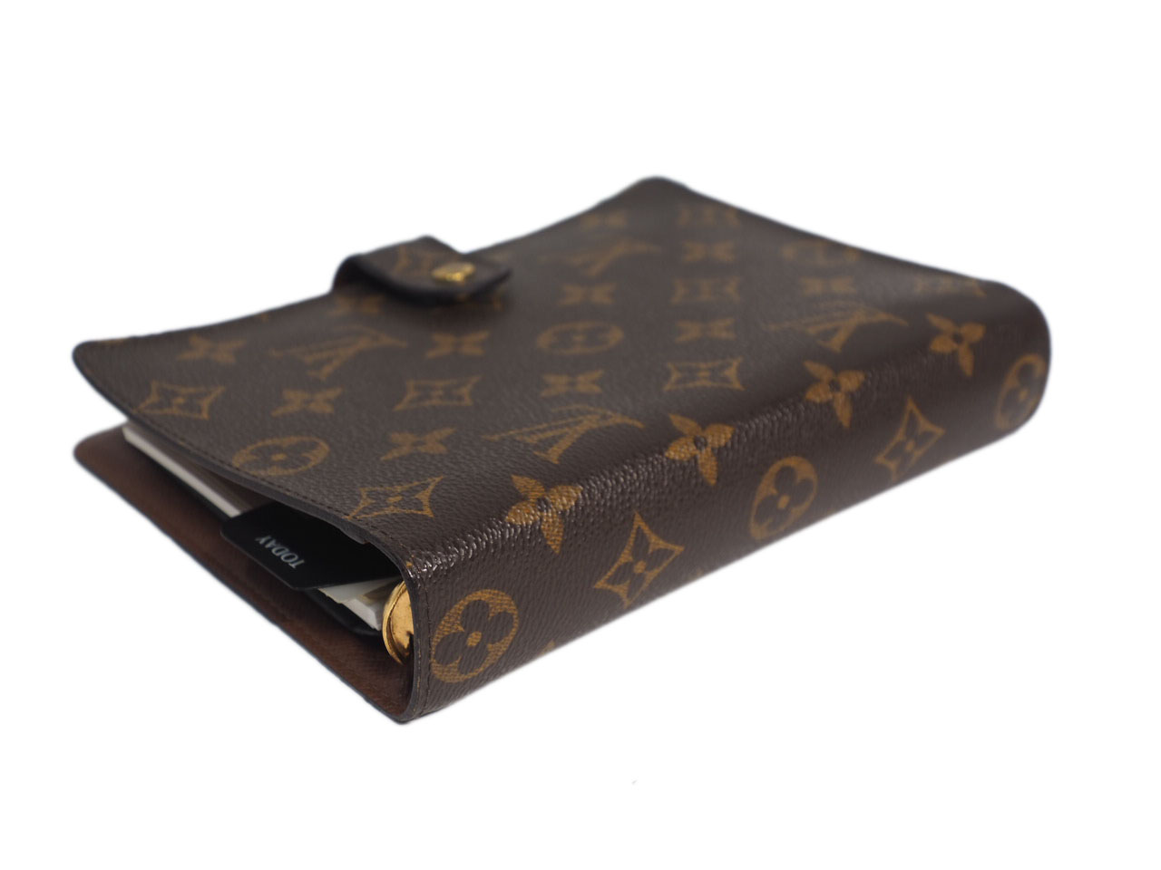 Louis Vuitton R20105 Monogram Canvas Medium Ring Agenda Cover - Image 14