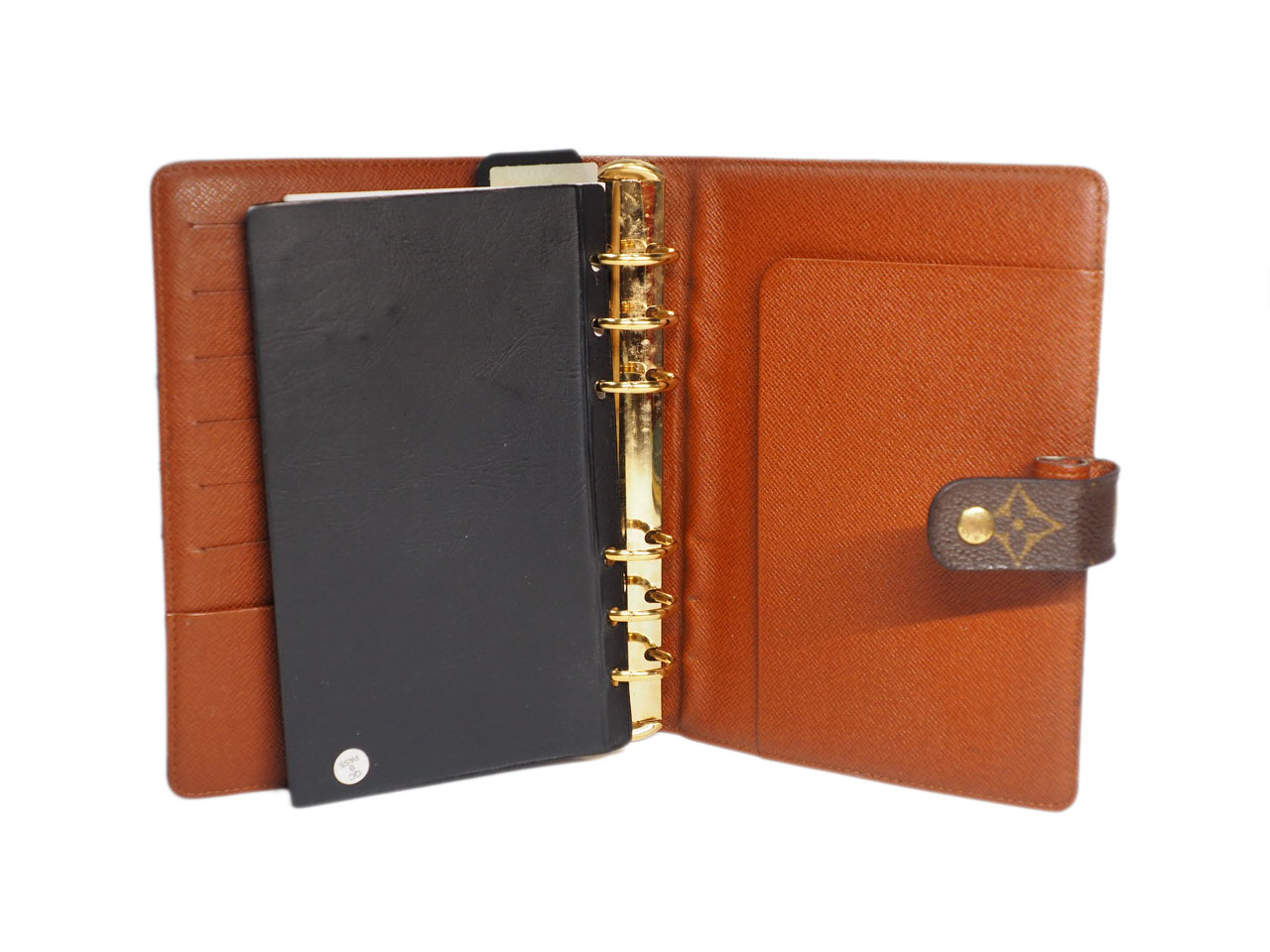 Louis Vuitton R20105 Monogram Canvas Medium Ring Agenda Cover - Image 5
