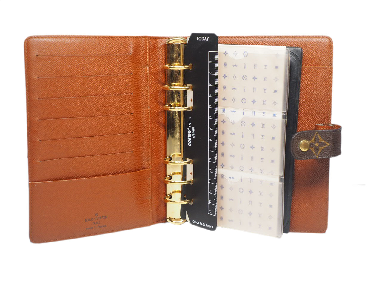 Louis Vuitton R20105 Monogram Canvas Medium Ring Agenda Cover - Image 9