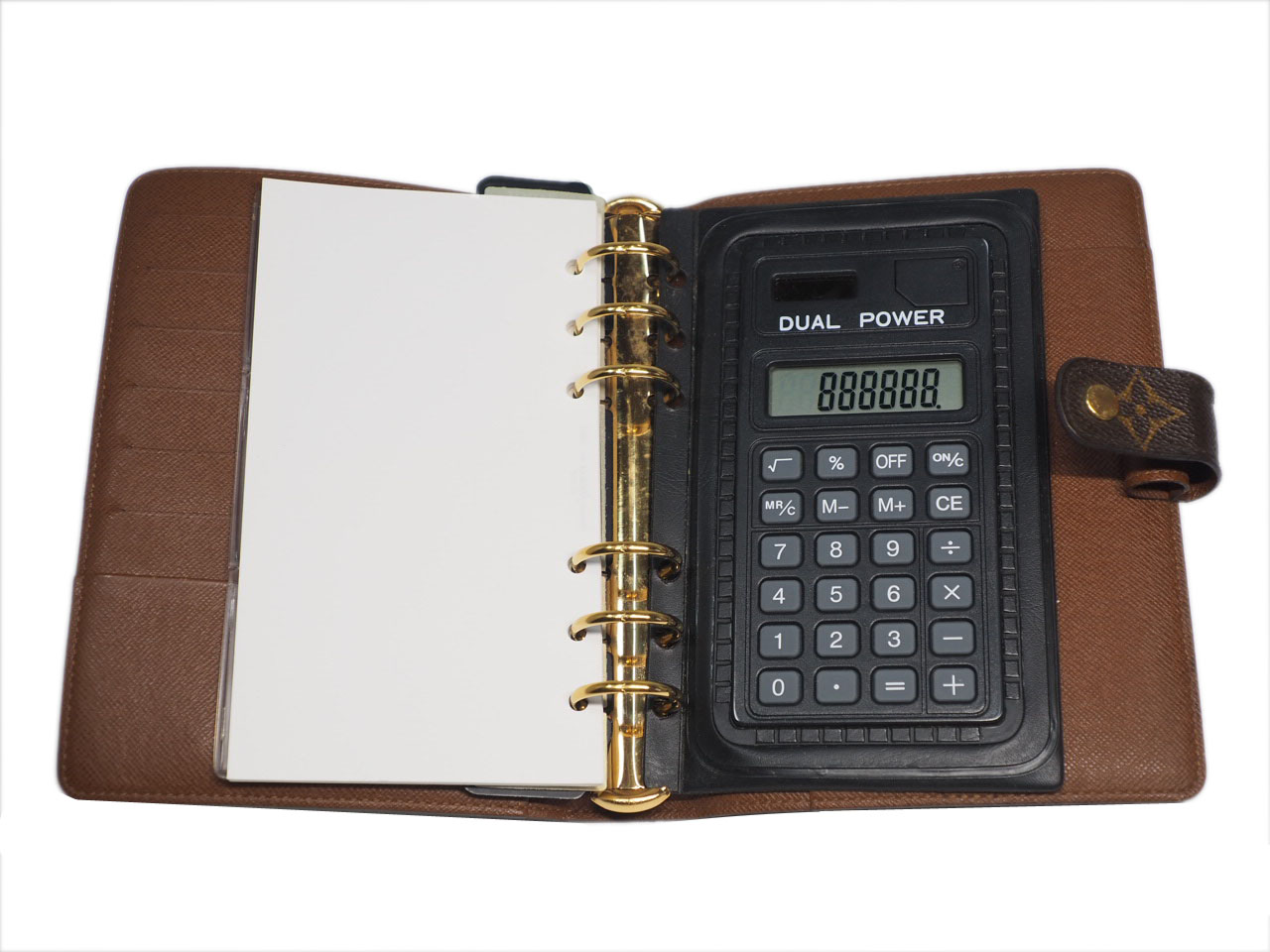 Louis Vuitton R20105 Monogram Canvas Medium Ring Agenda Cover - Image 7