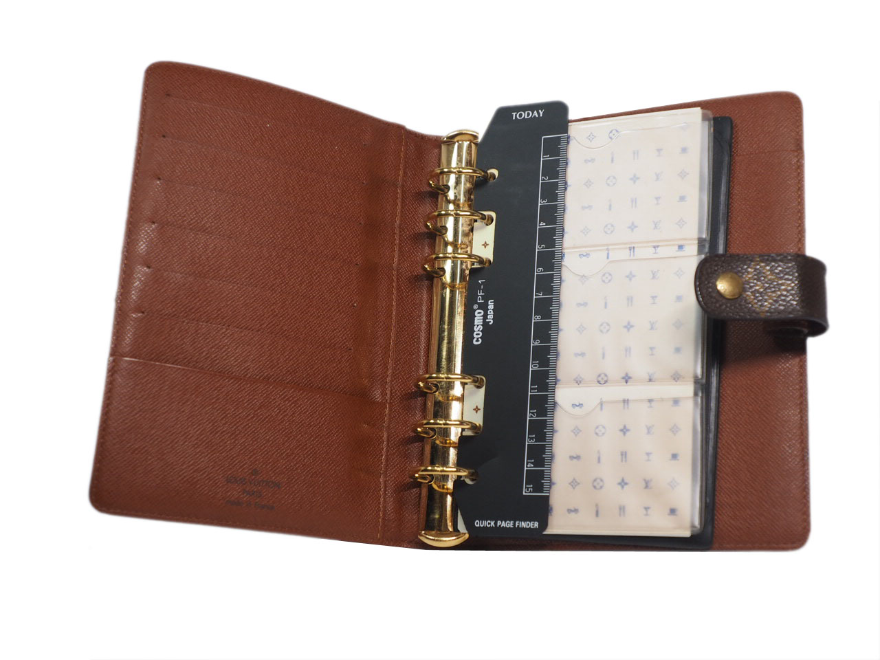 Louis Vuitton R20105 Monogram Canvas Medium Ring Agenda Cover - Image 11