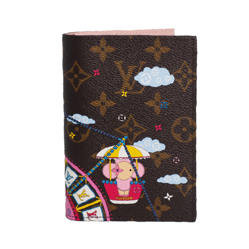 Louis Vuitton M69746 Passport Cover Wallet Christmas Animation 2020