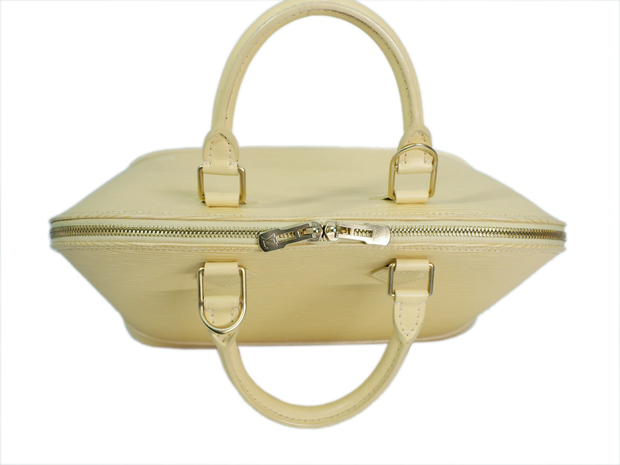 Louis Vuitton Vanilla Epi Leather Alma PM Tote Bag (AR0011) - Image 6