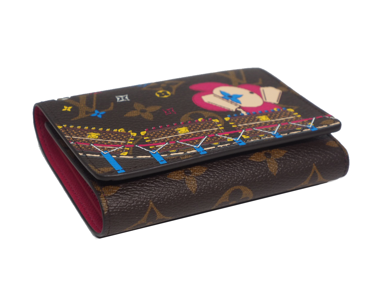 Louis Vuitton M69751 Monogram Canvas Christmas 2020 Victorine Wallet - Image 5