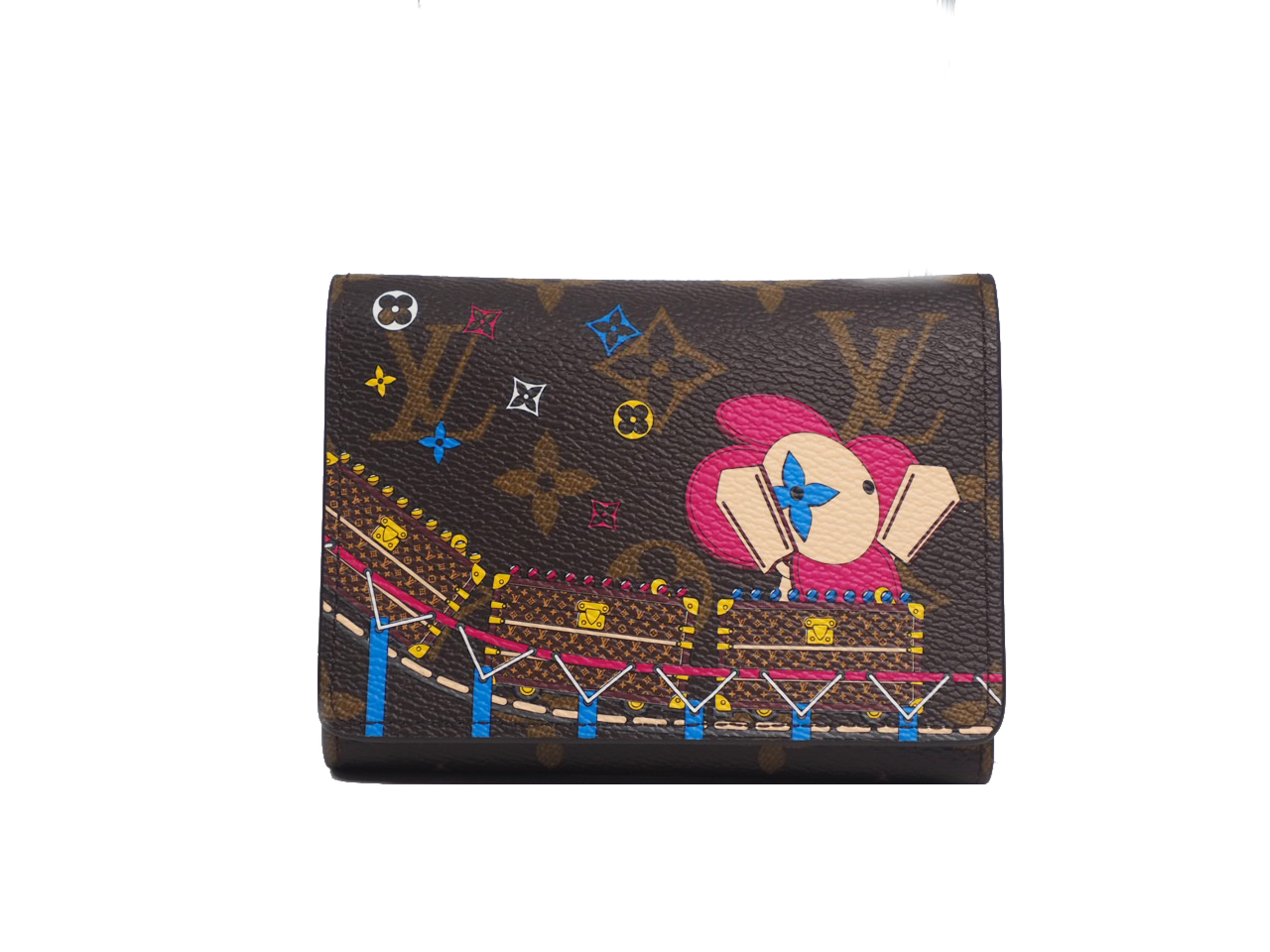 Louis Vuitton M69751 Monogram Canvas Christmas 2020 Victorine Wallet