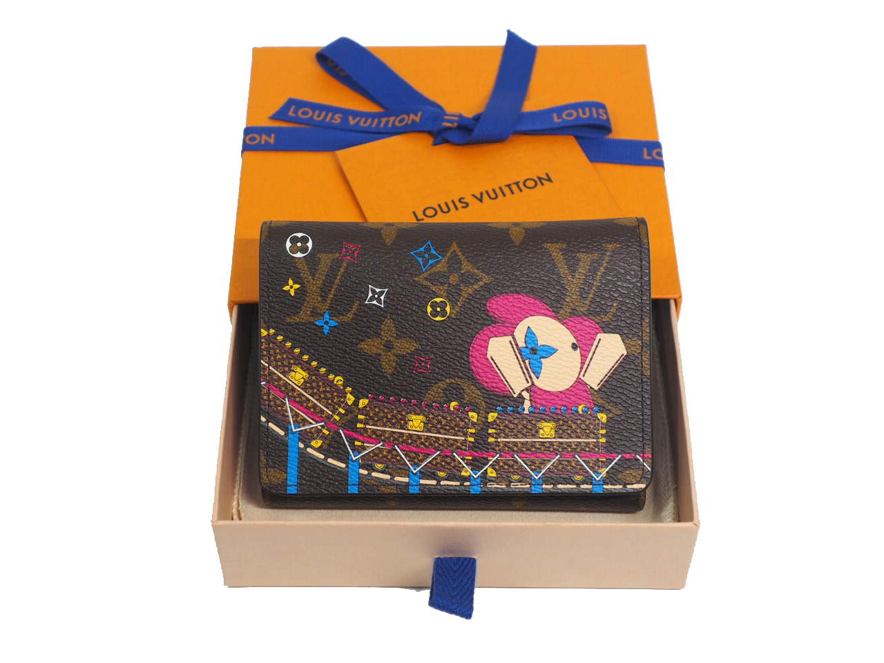 Louis Vuitton M69751 Monogram Canvas Christmas 2020 Victorine Wallet - Image 10