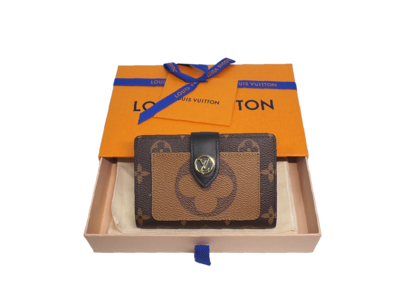 Louis Vuitton M69432 Monogram Giant Reverse Canvas Juliette Compact Wallet (SP3260)