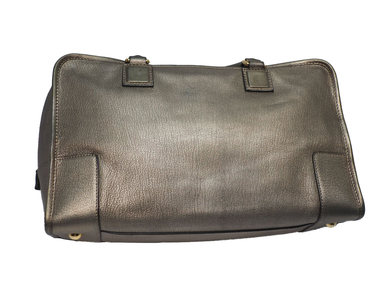 Loewe Limited Collection Gold/ Bronze Goat Leather Amazona 32 Large Tote/ Laptop - Image 7