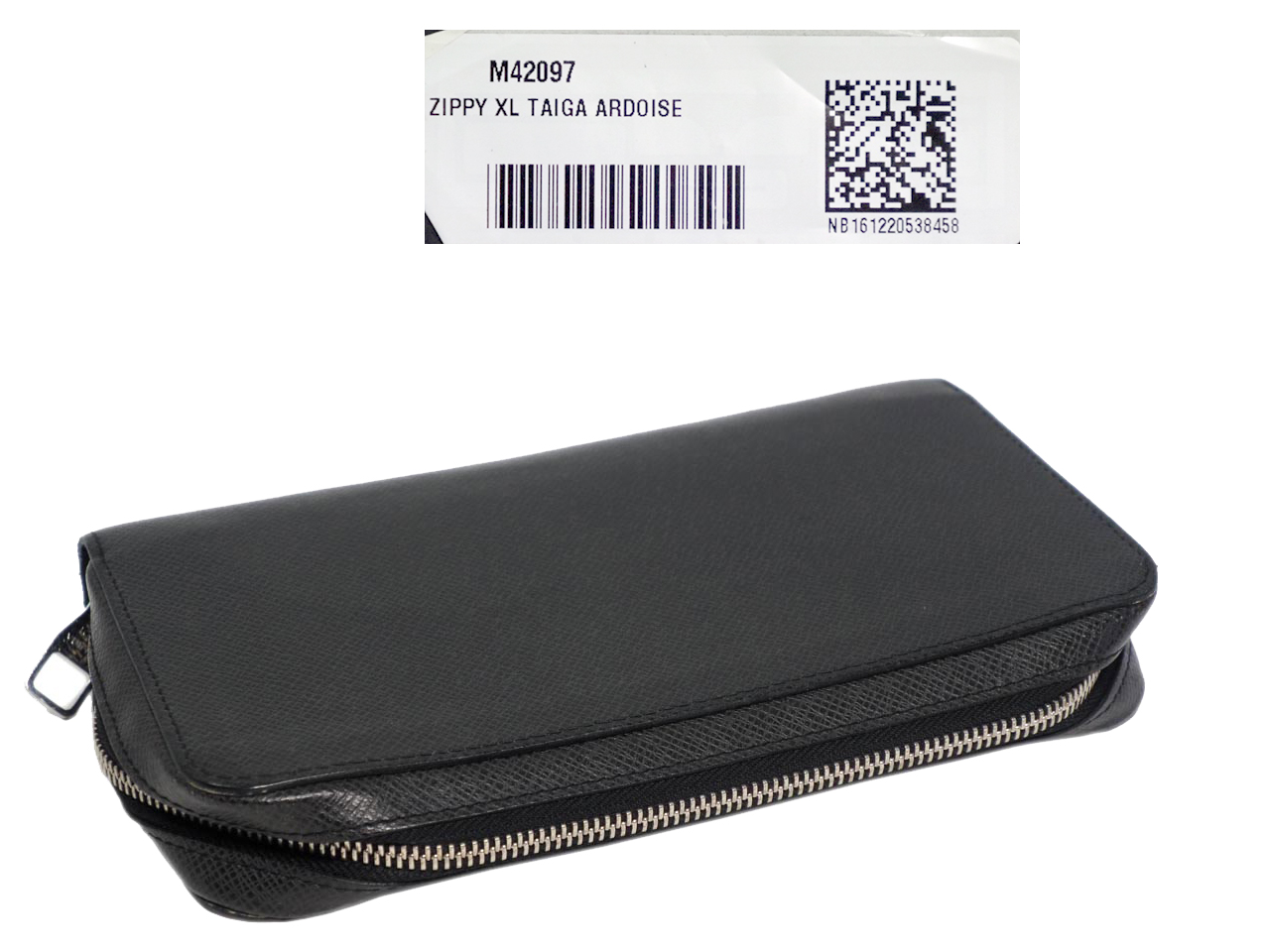 Louis Vuitton M42097 Taiga Ardoise Travel Zippy XL Wallet Organizer(CA0127) - Image 2
