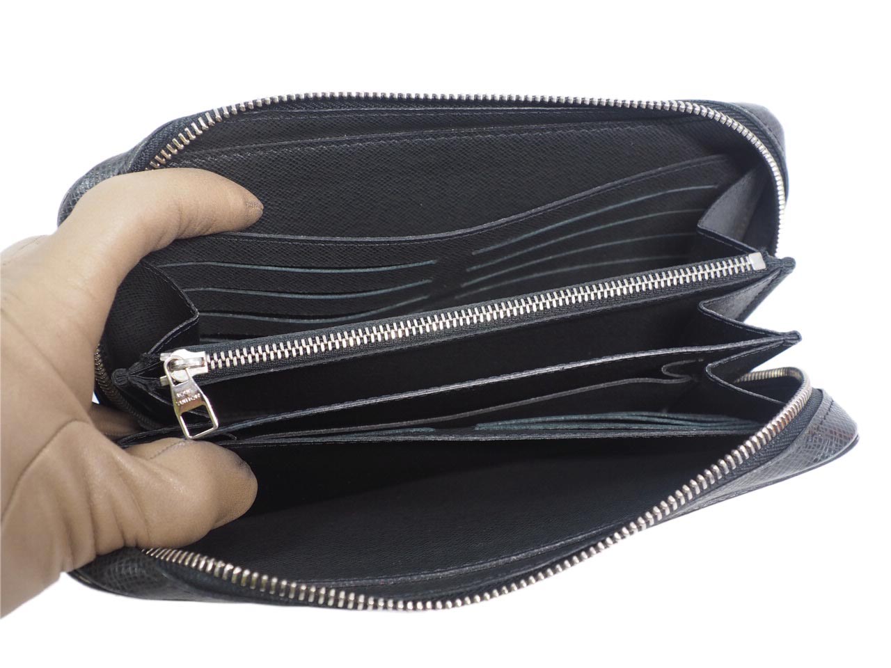 Louis Vuitton M42097 Taiga Ardoise Travel Zippy XL Wallet Organizer(CA0127) - Image 7