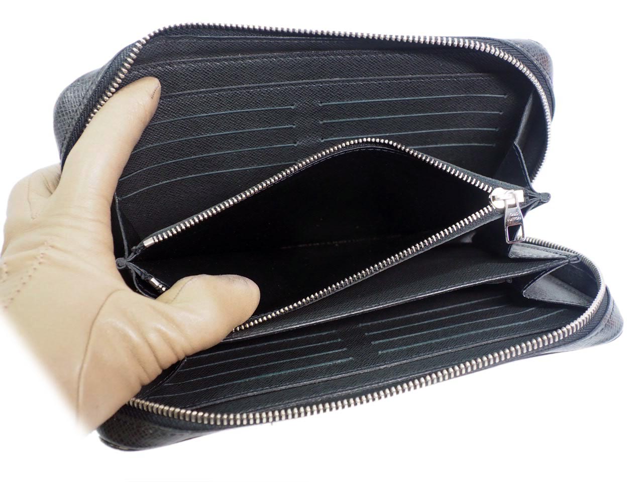 Louis Vuitton M42097 Taiga Ardoise Travel Zippy XL Wallet Organizer(CA0127) - Image 8