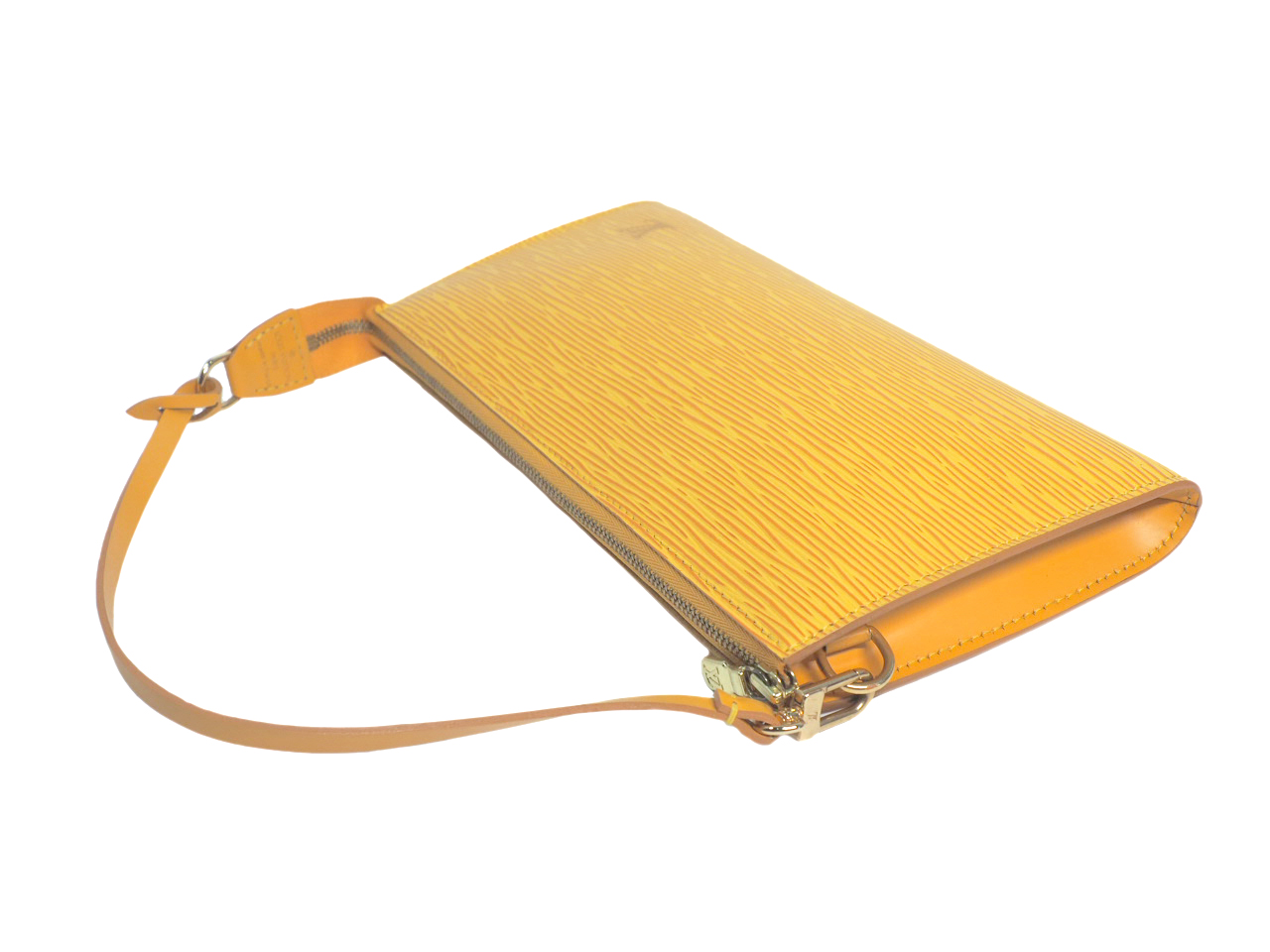 Louis Vuitton Epi Leather Yellow/ Purple Accessories Pouch (AR1022) - Image 4