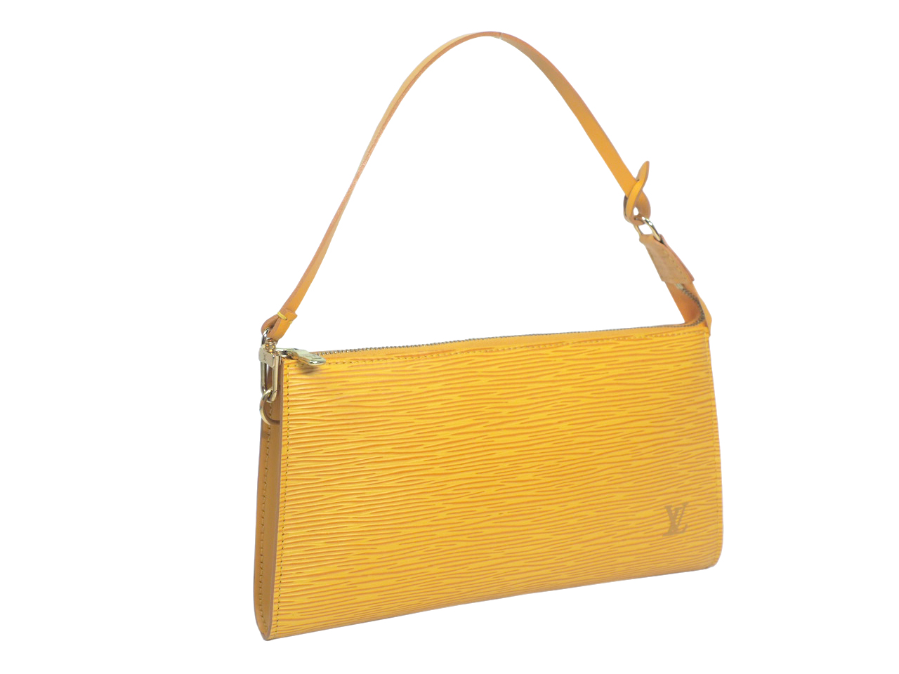 Louis Vuitton Epi Leather Yellow/ Purple Accessories Pouch (AR1022) - Image 2