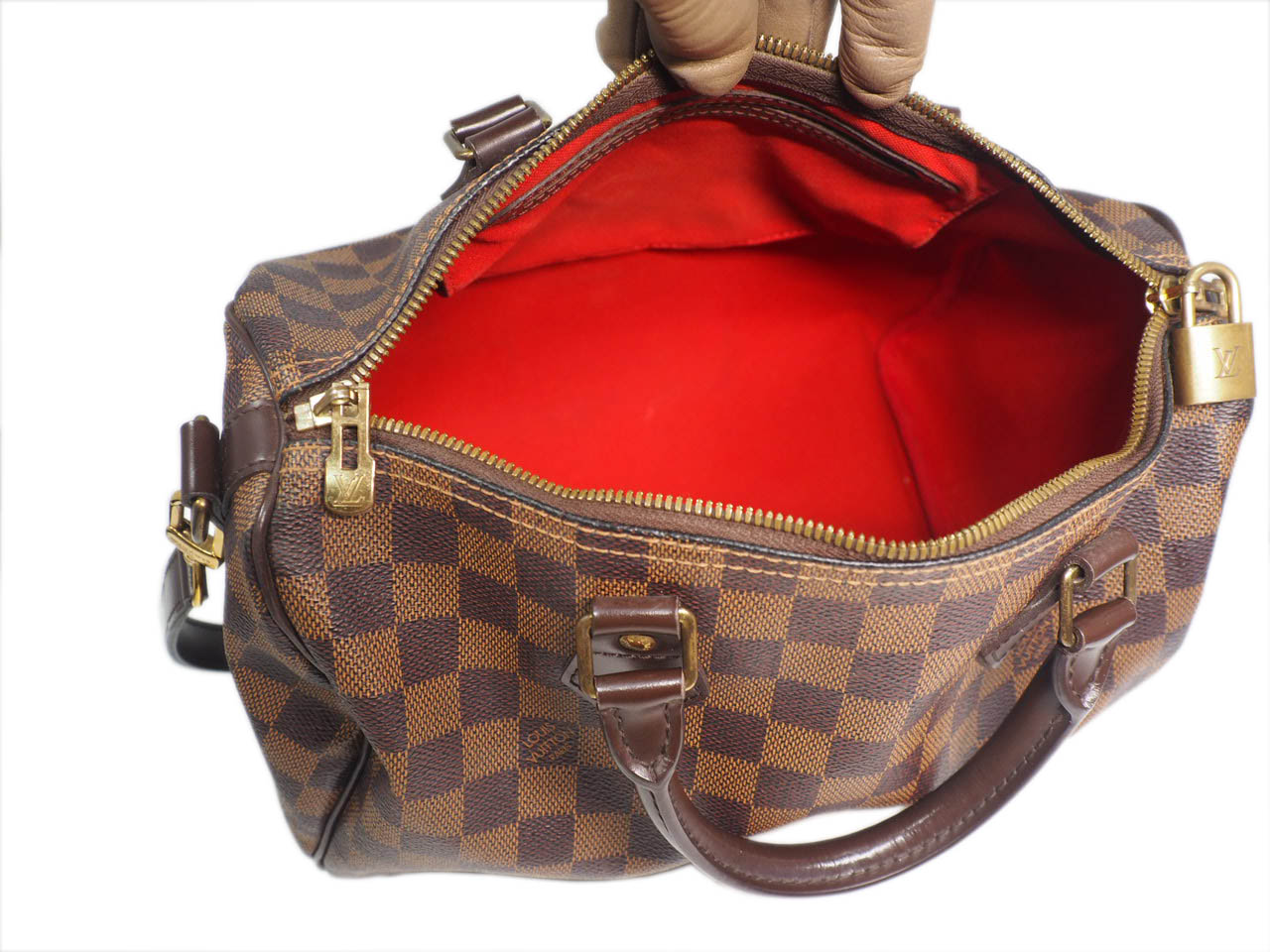 Louis Vuitton N41367 Damier Canvas Speedy 30 Bandouliere (MB2132) - Image 8