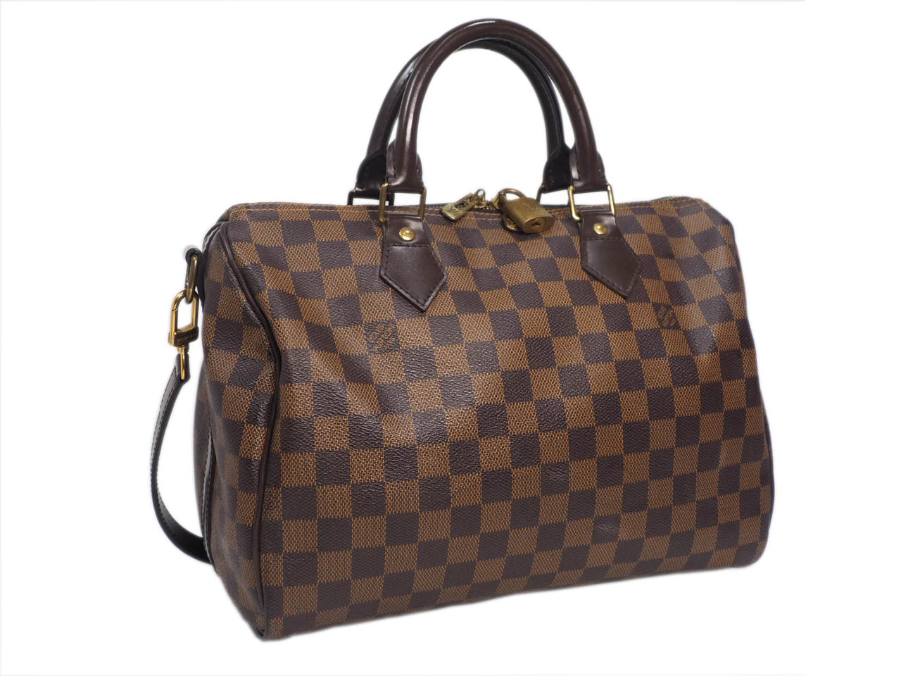 Louis Vuitton N41367 Damier Canvas Speedy 30 Bandouliere (MB2132) - Image 2