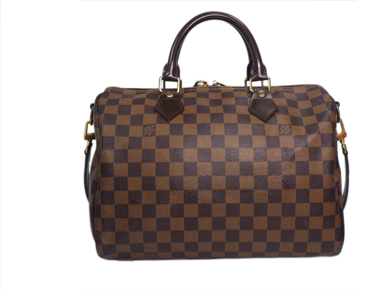 Louis Vuitton N41367 Damier Canvas Speedy 30 Bandouliere (MB2132) - Image 3