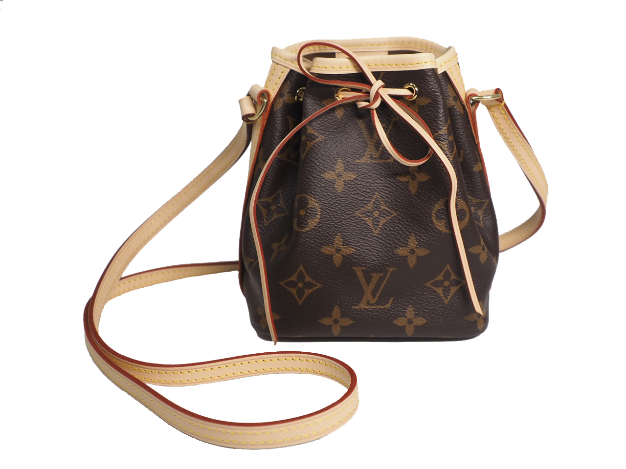 Louis Vuitton Monogram Canvas M41346 Nano Noe Mini Crossbody bag (SR4200) - Image 2