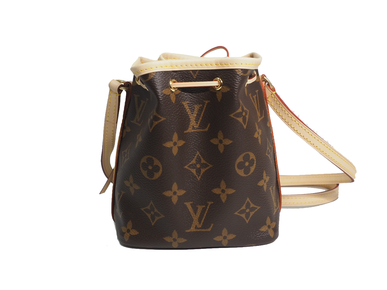 Louis Vuitton Monogram Canvas M41346 Nano Noe Mini Crossbody bag (SR4200) - Image 4
