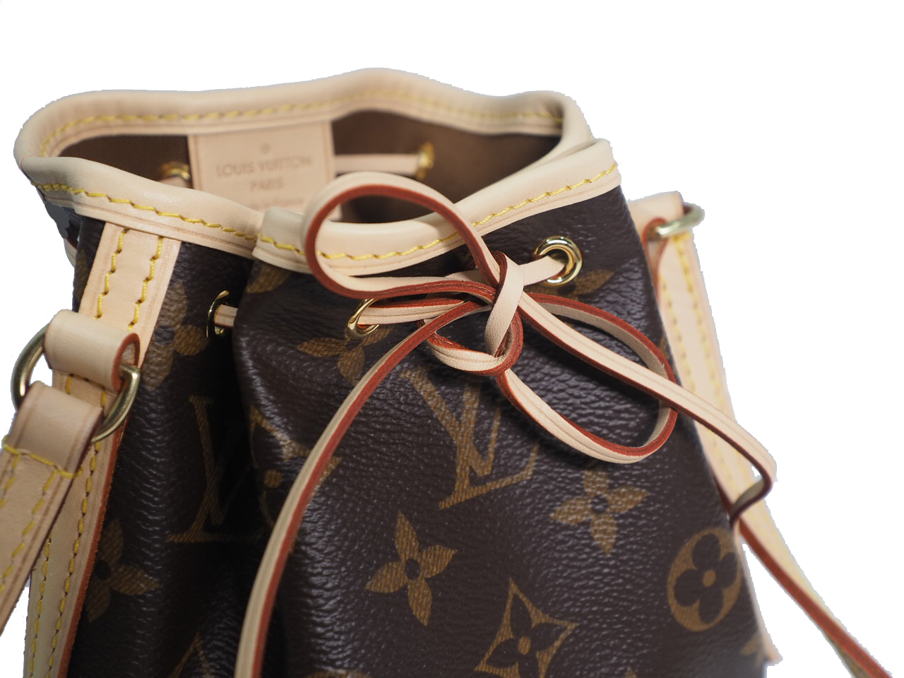 Louis Vuitton Monogram Canvas M41346 Nano Noe Mini Crossbody bag (SR4200) - Image 6