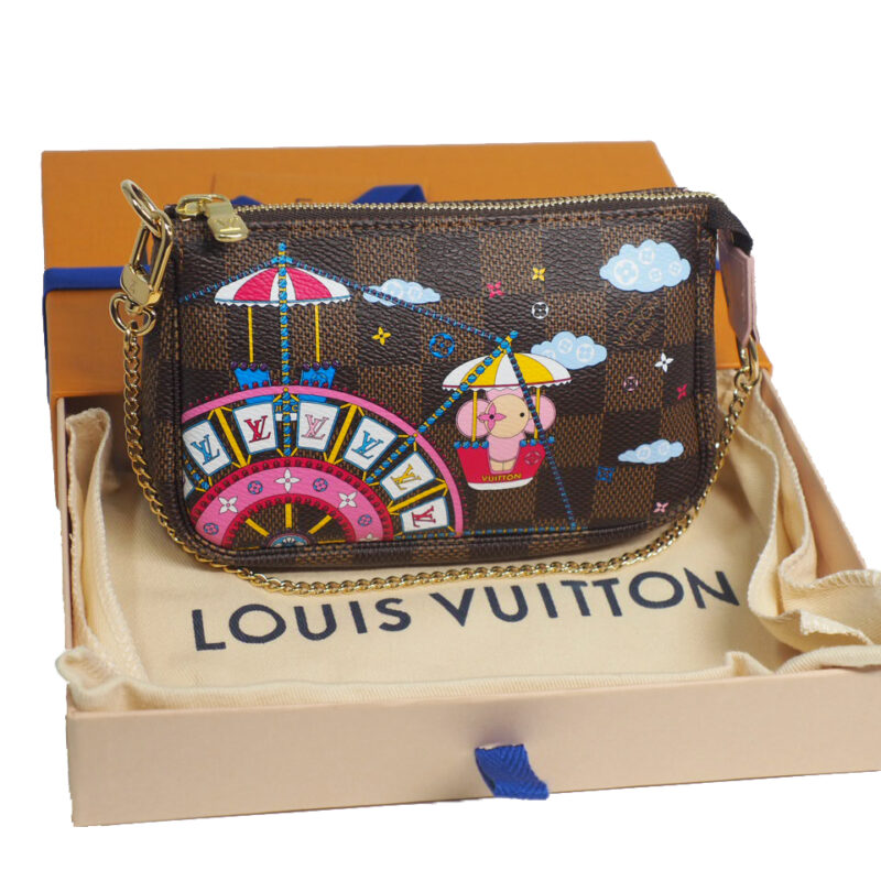 Christmas Limited Collection 2020 ! Louis Vuitton N60402 Mini Pochette Accessories