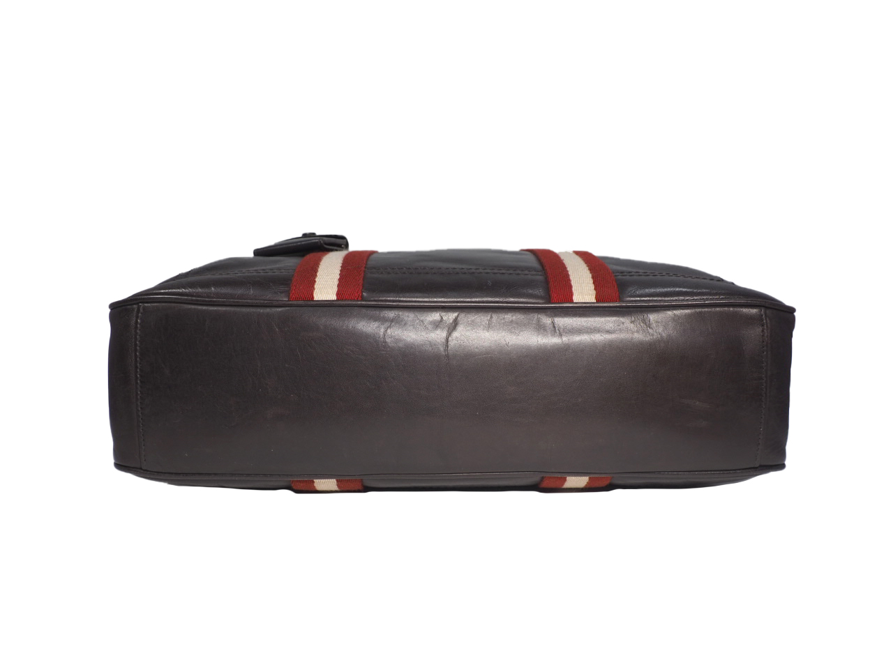 Bally Brown Soft Calf Leather Business Document/ Laptop Tote - Image 4
