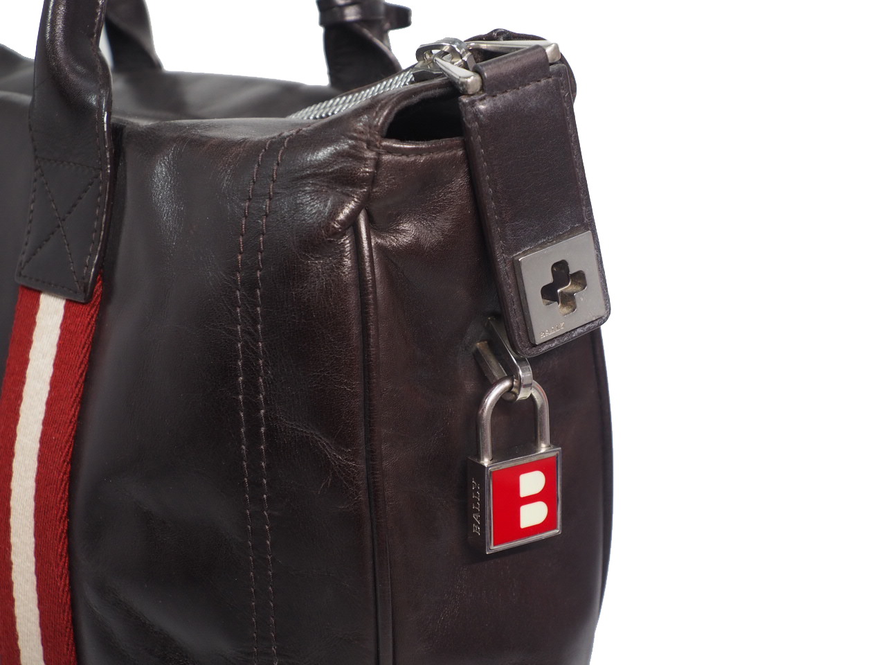 Bally Brown Soft Calf Leather Business Document/ Laptop Tote - Image 11