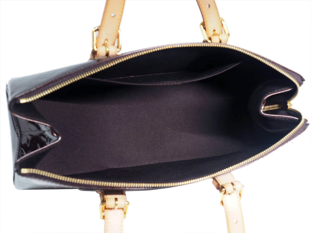 Louis Vuitton M93510 Monogram Vernis Leather Amarante Rosewood Avenue Shoulder Bag - Image 7
