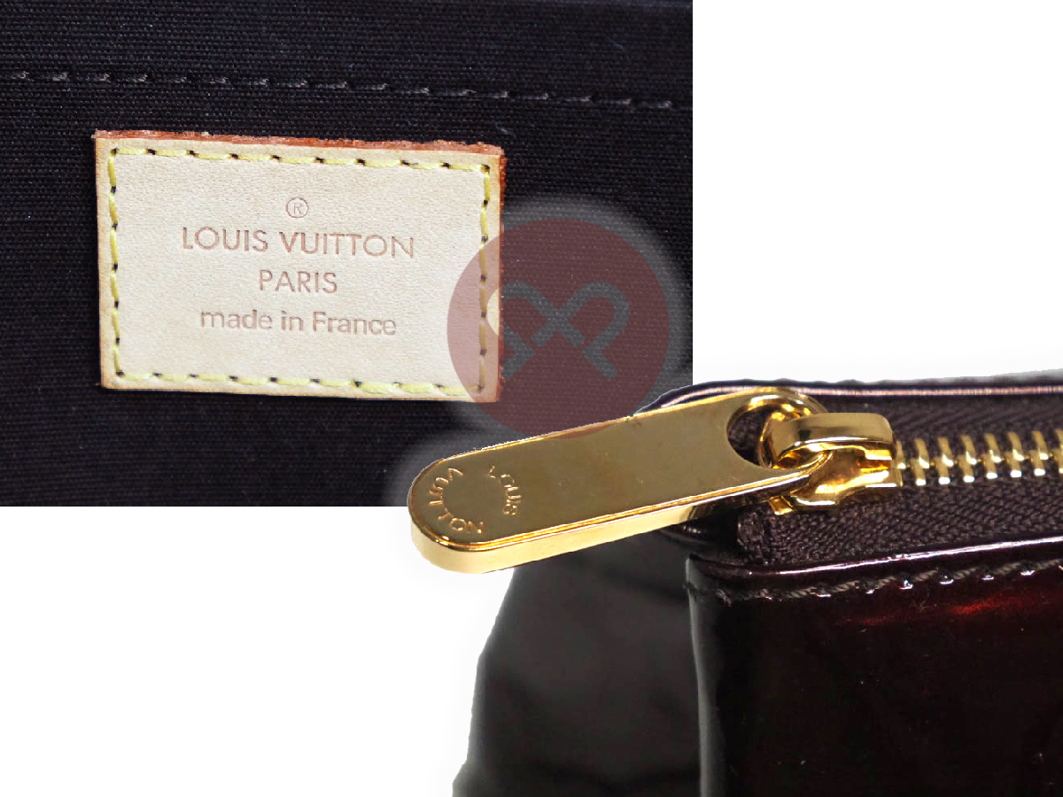 Louis Vuitton M93510 Monogram Vernis Leather Amarante Rosewood Avenue Shoulder Bag - Image 5
