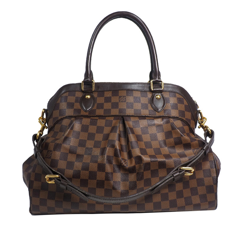 Louis Vuitton N51998 Damier Trevi GM Tote/ Shoulder Bag (AR1121)