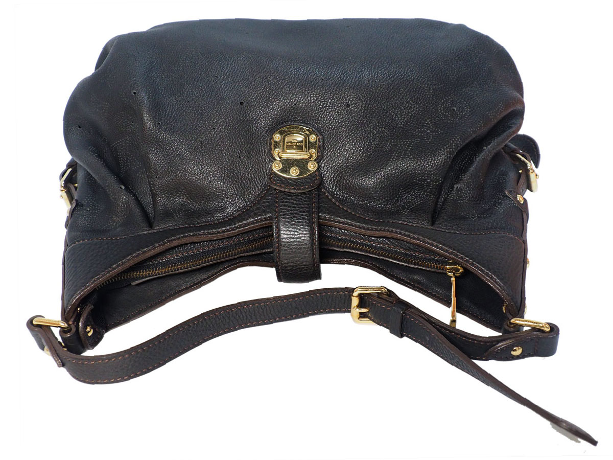 Louis Vuitton M95972 Black Mahina Leather XS Bag (AR0038) - Image 6