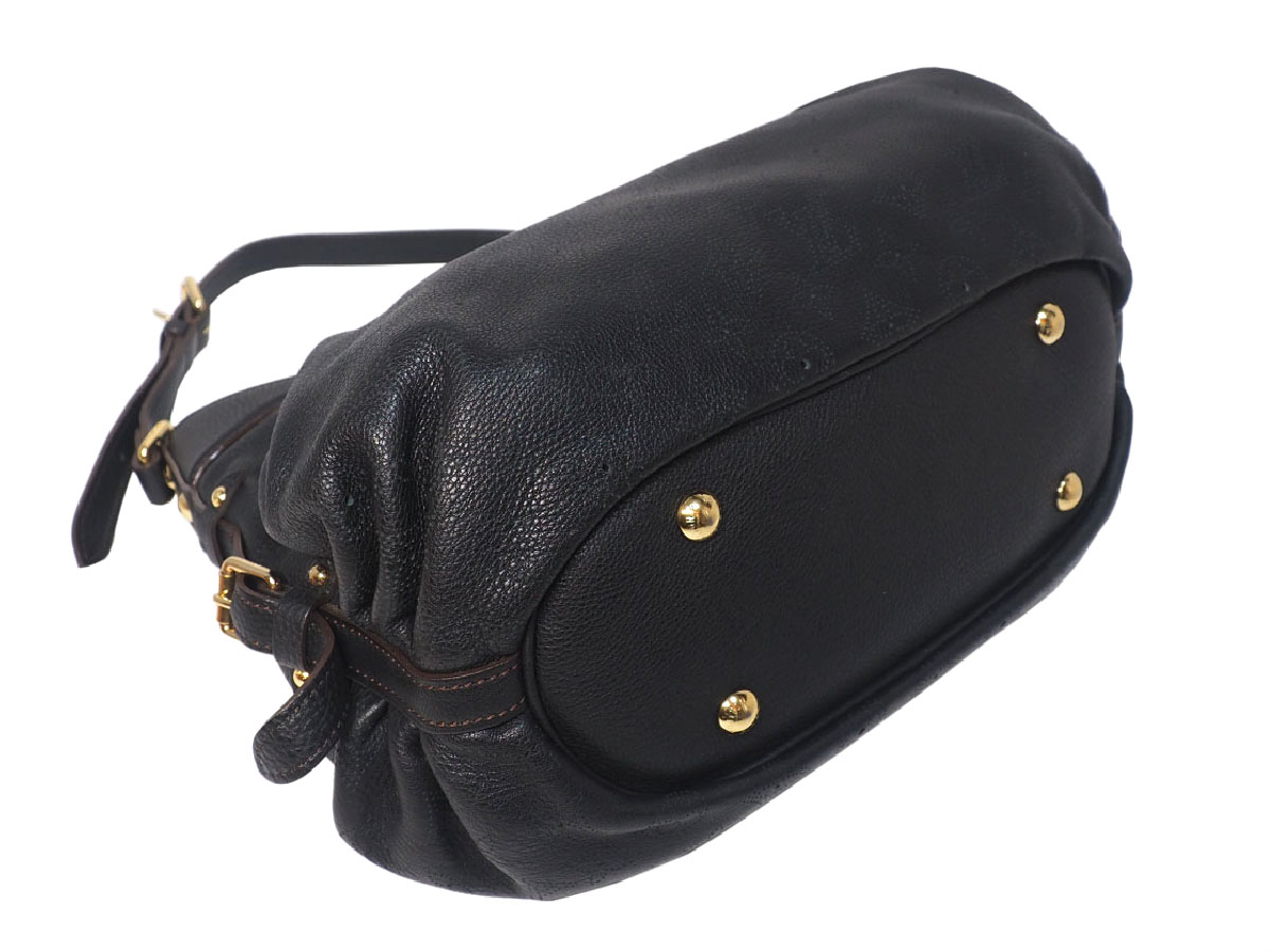 Louis Vuitton M95972 Black Mahina Leather XS Bag (AR0038) - Image 8