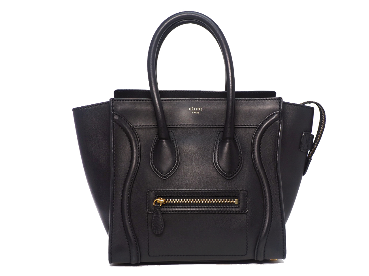 Celine Black 167793HSC.38NO Micro Luggage Tote