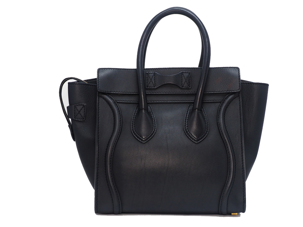 Celine Black 167793HSC.38NO Micro Luggage Tote - Image 3