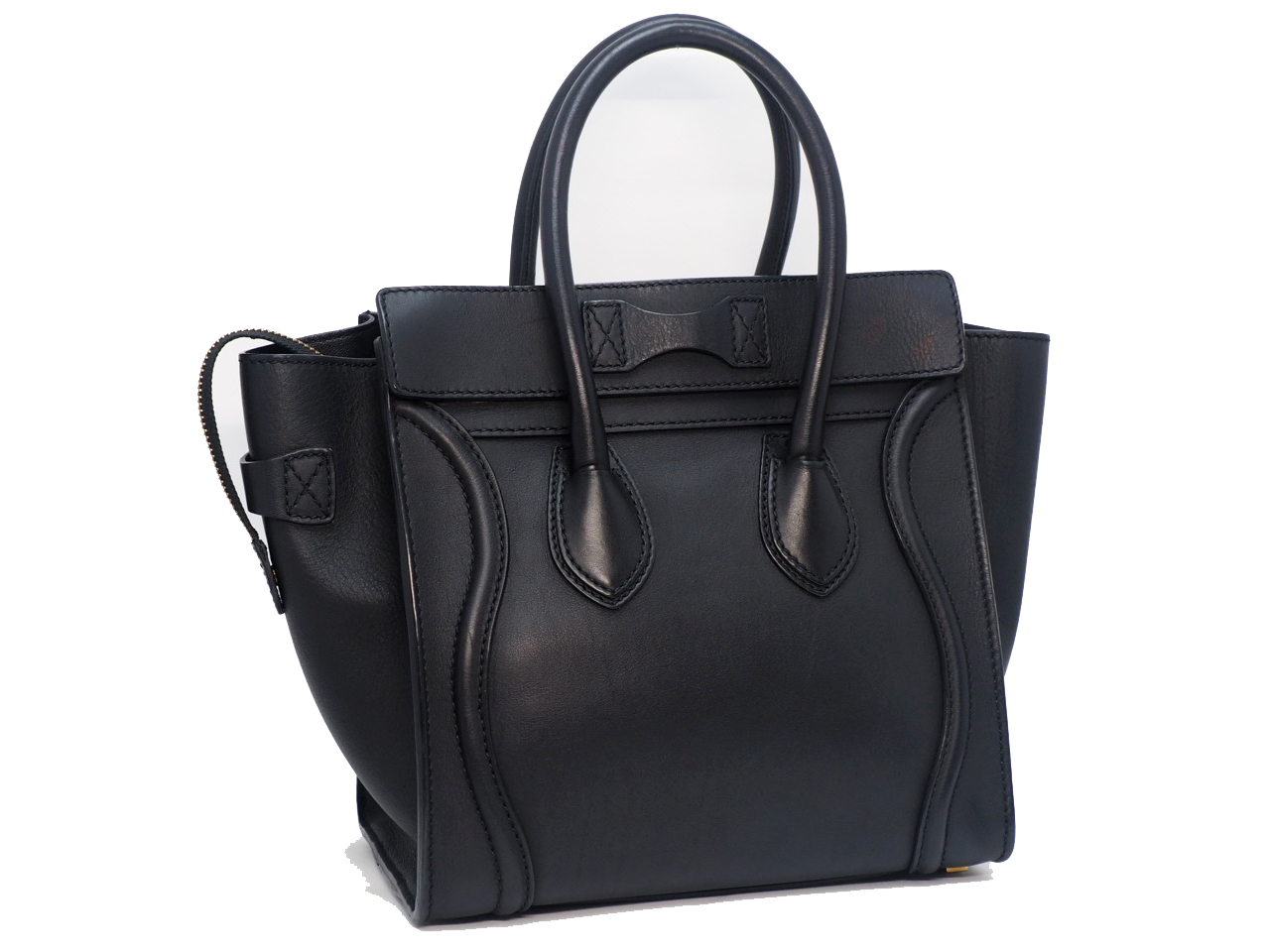 Celine Black 167793HSC.38NO Micro Luggage Tote - Image 4