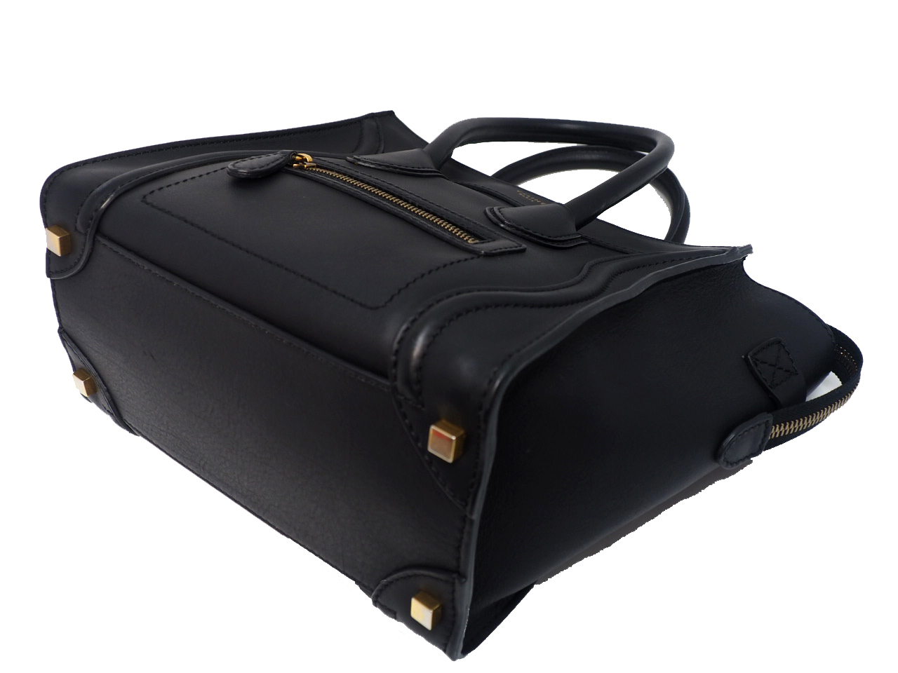 Celine Black 167793HSC.38NO Micro Luggage Tote - Image 6