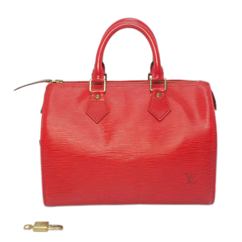 Louis Vuitton M43017 Epi Leather Red Speedy 30 (SP0965)