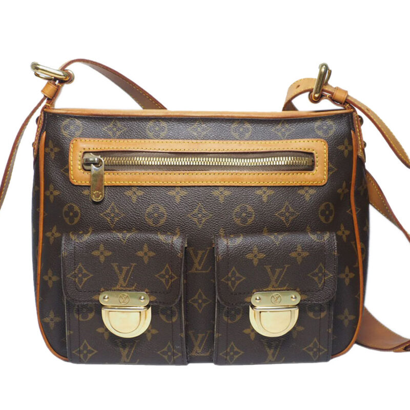 Louis Vuitton M40259 Monogram Canvas Hudson GM Crossbody/ Messenger Bag (VI0066)