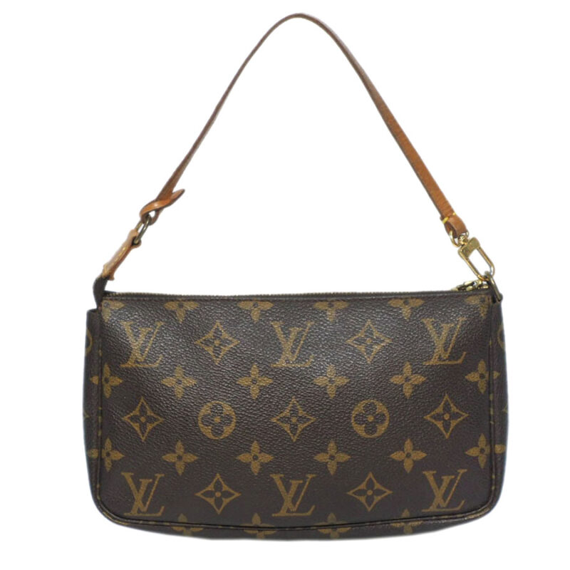Louis Vuitton M51980 Monogram Canvas Pochette Accessories Pouch (AR1929)