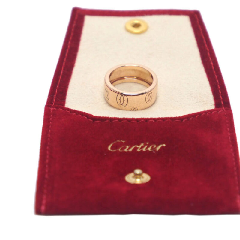 Cartier Pink Gold Happy Birthday Ring, Size: 51 , Serial No: FX5371